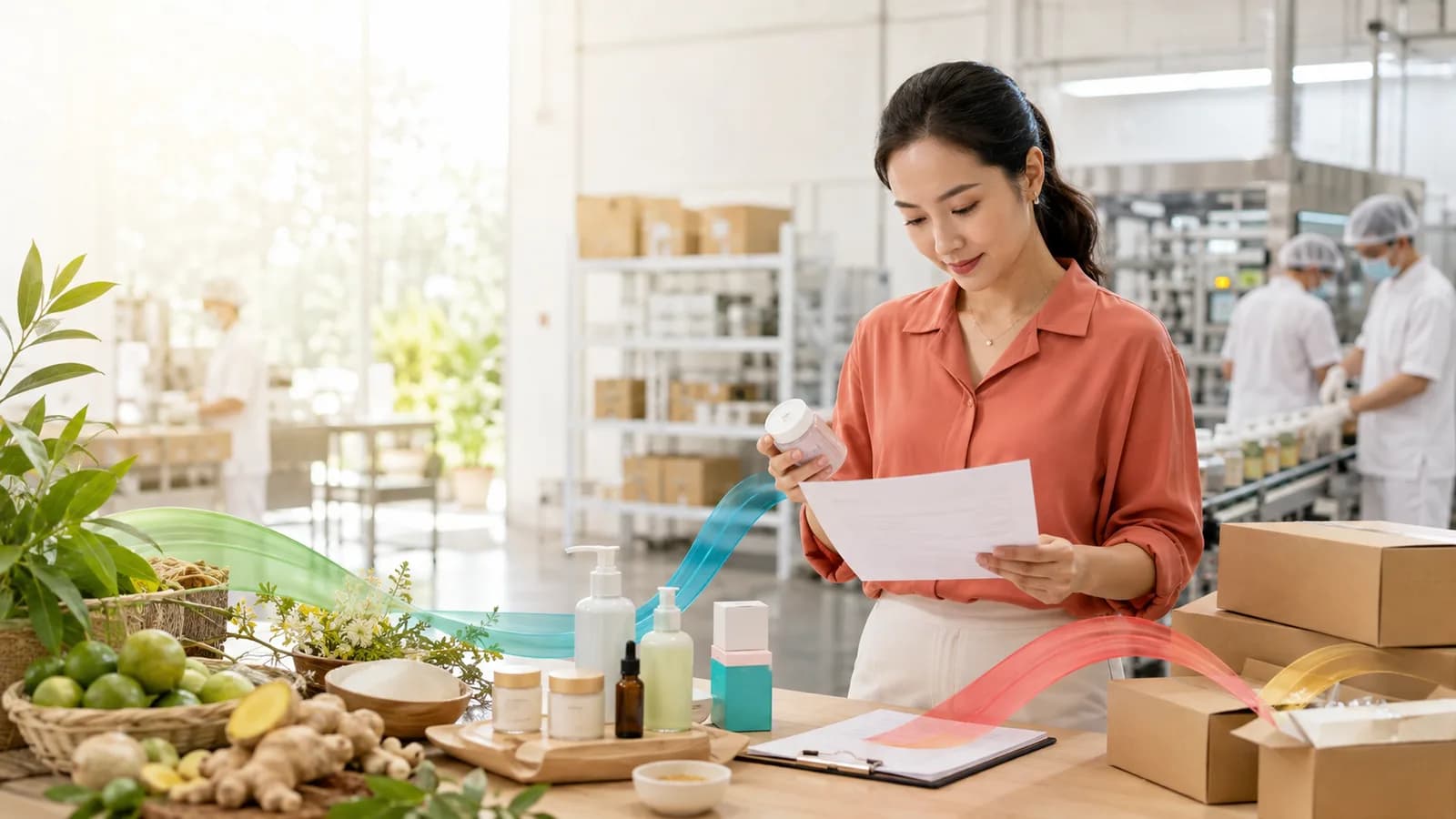 Doanh nghiệp đối chiếu sản phẩm với yêu cầu truy xuất nguồn gốc
